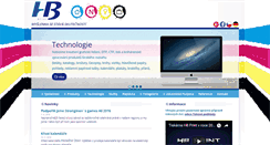 Desktop Screenshot of hbprint.cz
